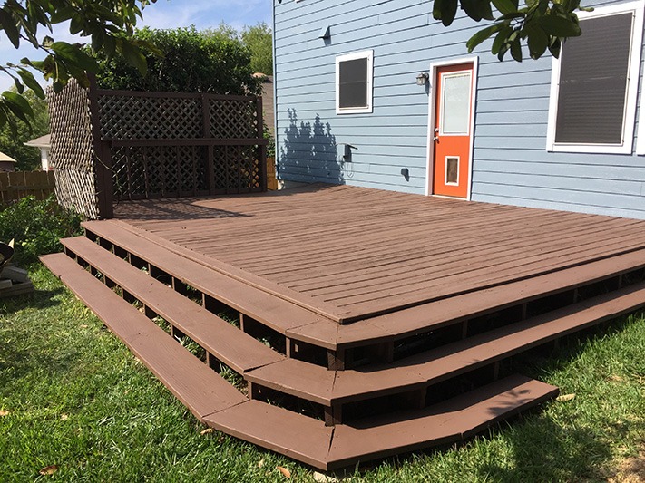 Newly Installed Deck