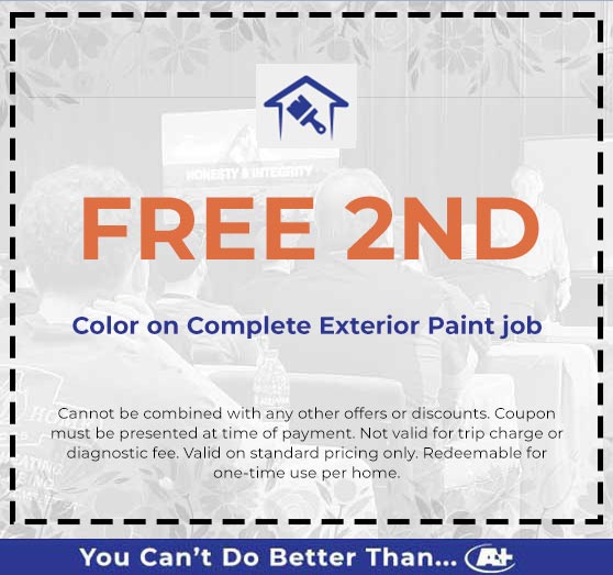 A-Plus Air Conditioning & Home Solutions - Free Color on Complete Exterior Paint Job