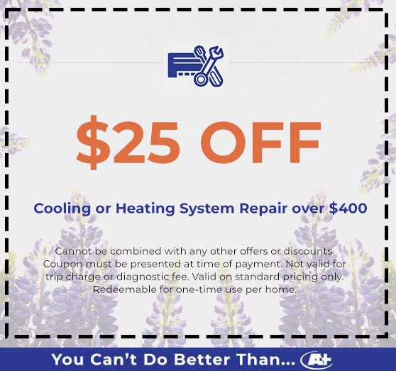 A-Plus Air Conditioning & Home Solutions - Discounts on Cooling or Heating System Repair